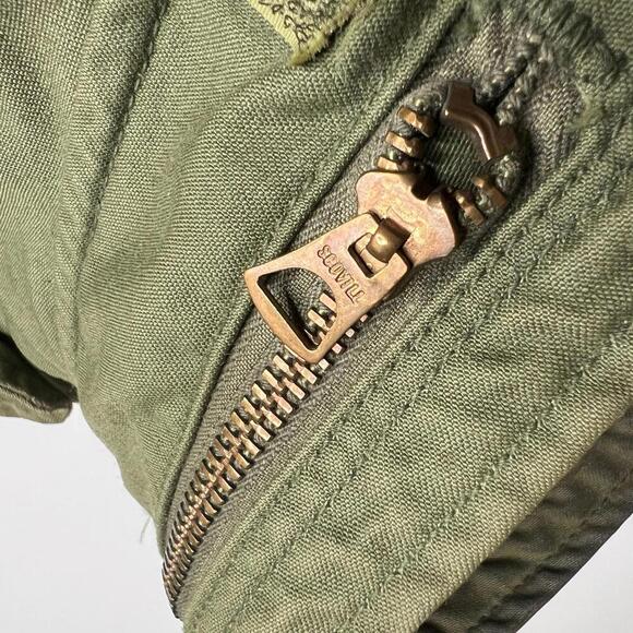 Vintage US Army M-65 Field Jacket w/ Liner Medium Regular OG-107 80s - Picture 10 of 15